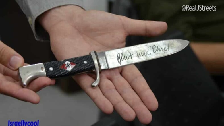 Nazi knife to kill Jews