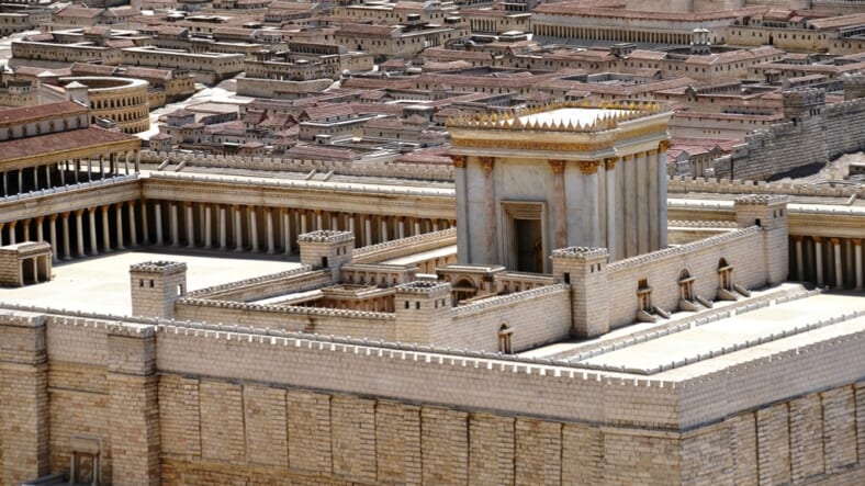 Model of Jewish Second Temple