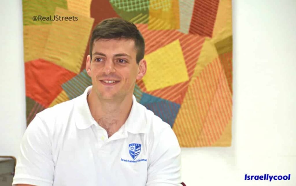 AJ Edelman Israel Olympic athlete