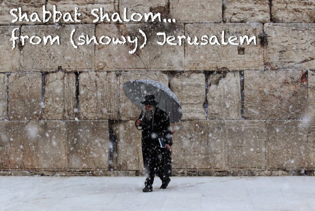 Shabbat Shalom – The Real Jerusalem Streets