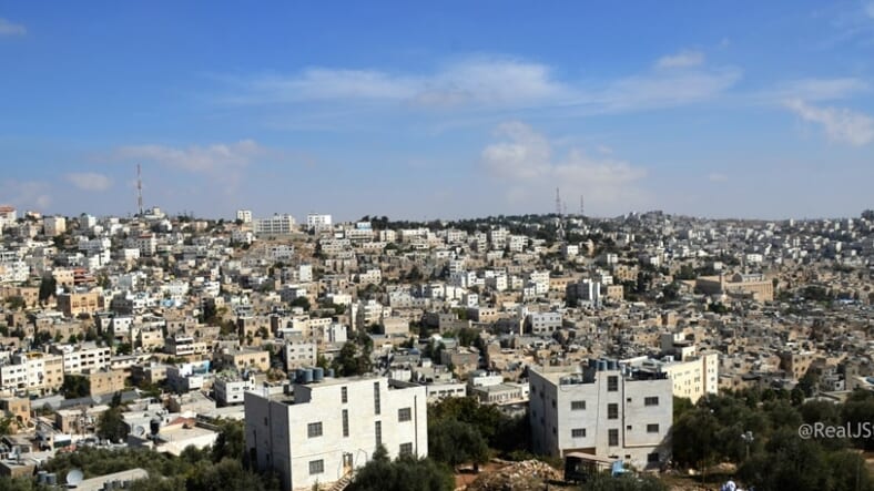 View of Hebron from Tel Rumeida 