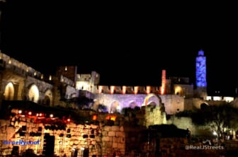 Tower of David night event