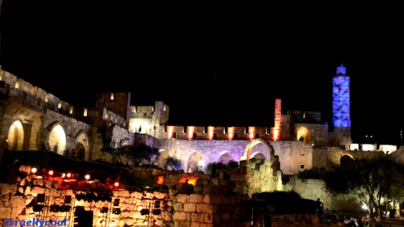 Tower of David night event