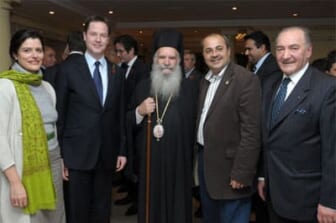 Nick Clegg Nadhmi Auchi