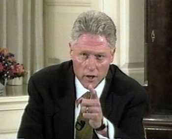 bill clinton angry