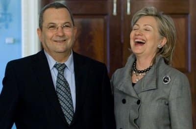 Ehud Barak Hillary Clinton