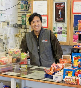 chinese shop owner