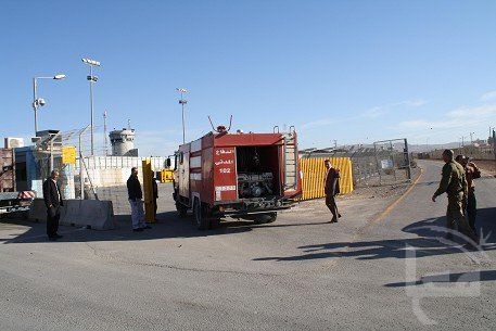 palestinian fire engine