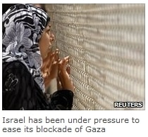 gaza woman fence