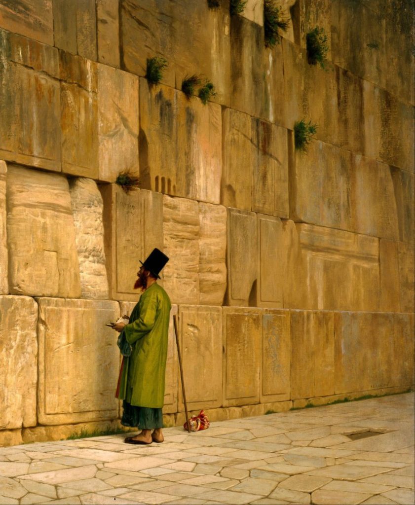 Buraq Plaza by Jean-Léon Gérôme, 1877