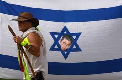 gilad shalit flag