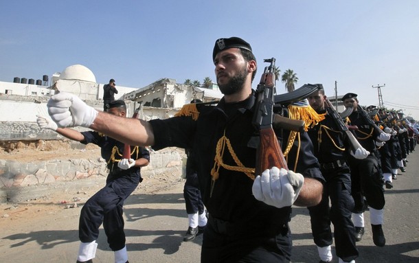 Hamas protest - Reuters