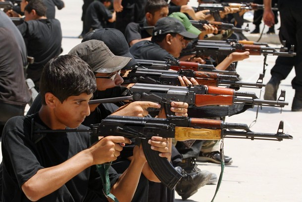 Hamas training