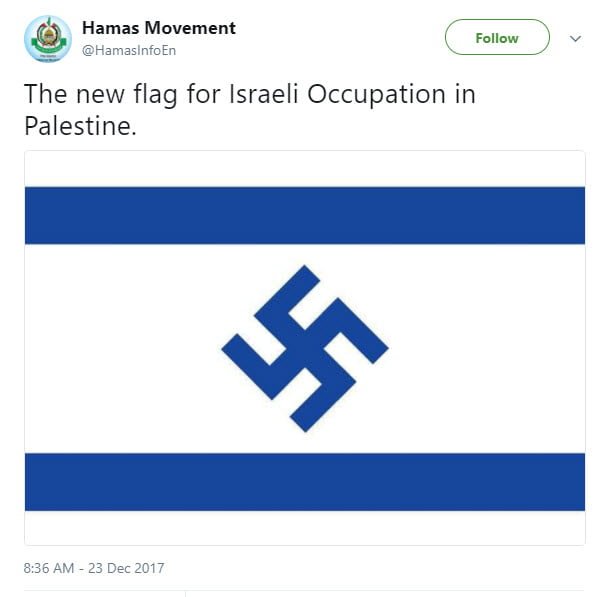 hamas tweet