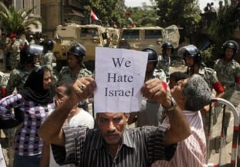 Egyptian protesters