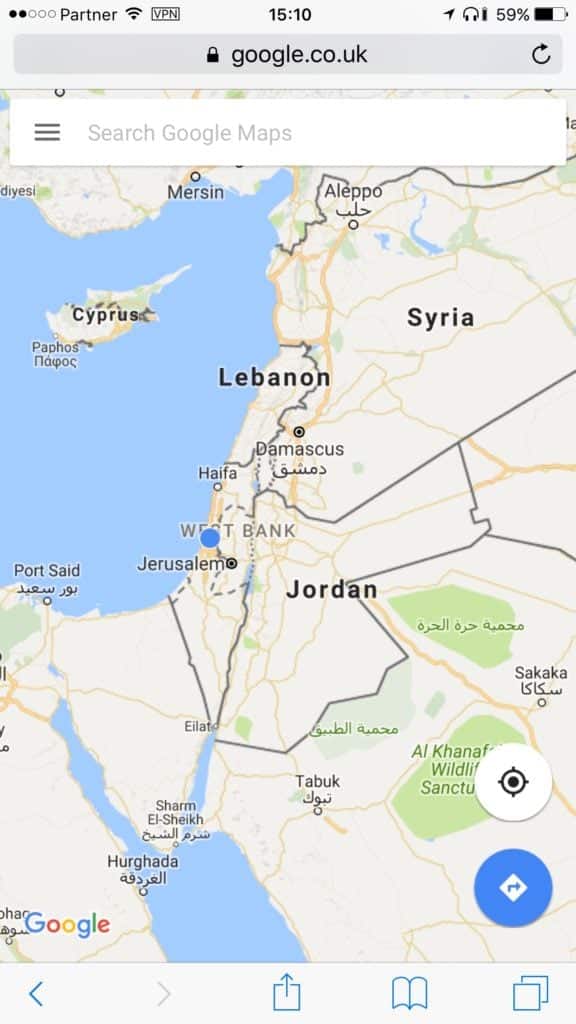 WATCH The Mystery Of Missing Israel On Google Maps  