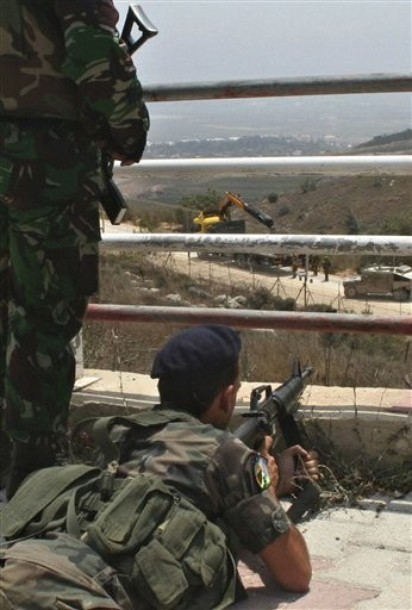 Lebanese soldier