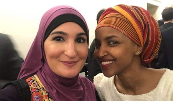 Linda Sarsour and Ilhan Omar