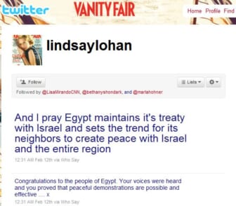 lindsay lohan twitter