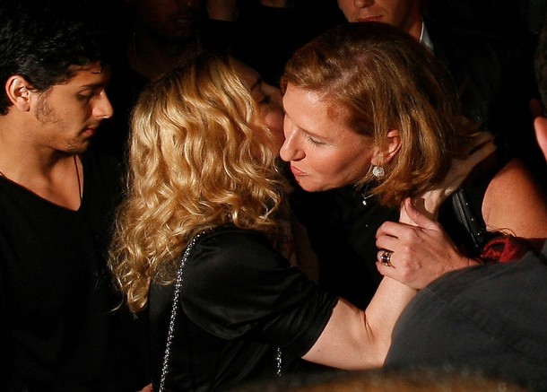 Madonna Tzipi Livni AFP/Getty Images