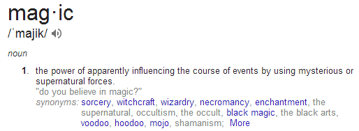 BBC magic