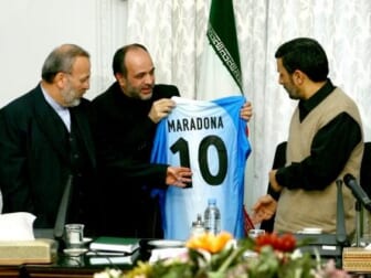 maradona iran