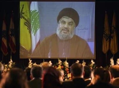 Nasrallah drunki - Reuters