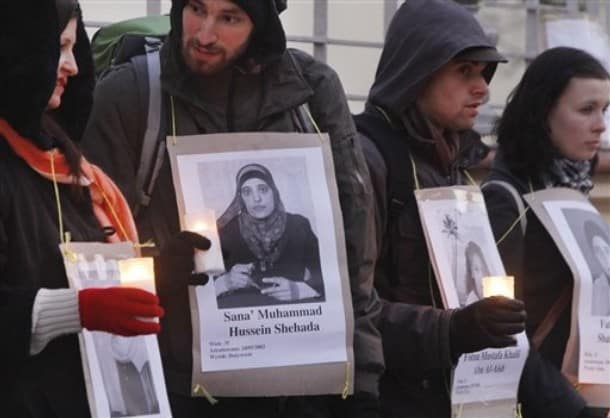 Poland Israel Protest