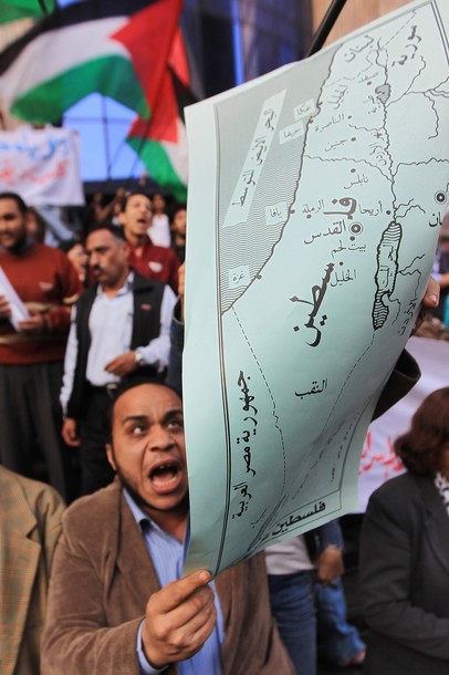 Demented protester