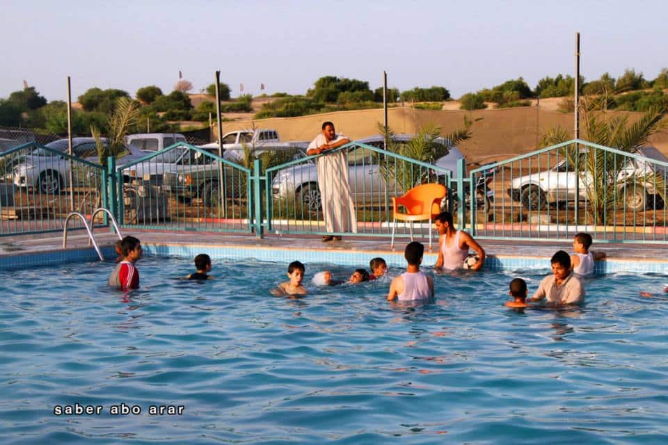 Oppressed Palestinians forced to swim with clothes on