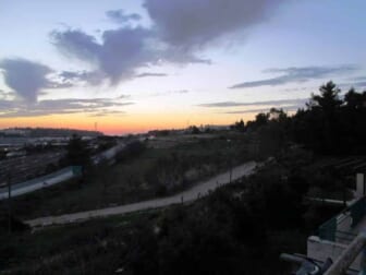sunset, alon shvut